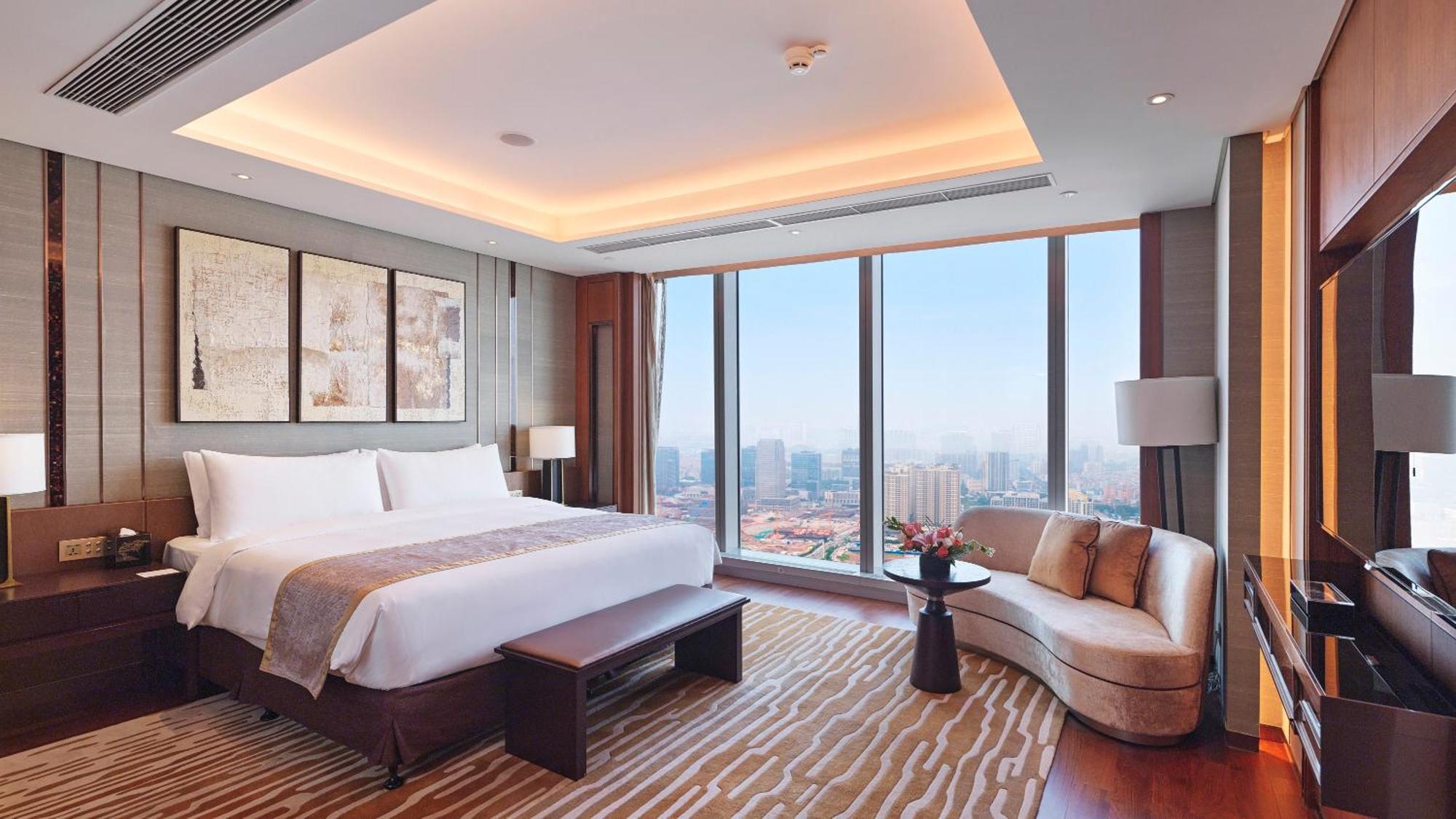 Intercontinental Guangzhou Exhibition Center By Ihg - Free Shuttle Between Hotel And Exhibition Center During Canton Fair & Exhibitor Registration Counter מראה חיצוני תמונה